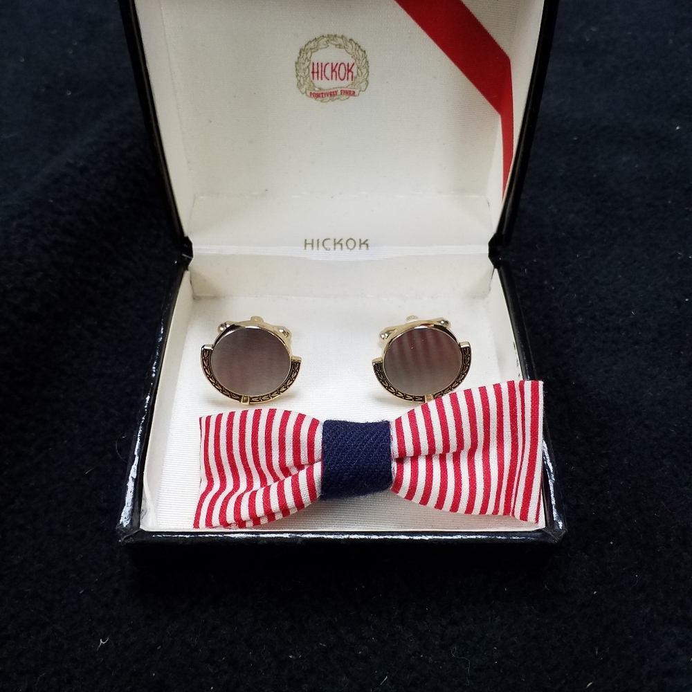 Hickok Circle Cufflinks